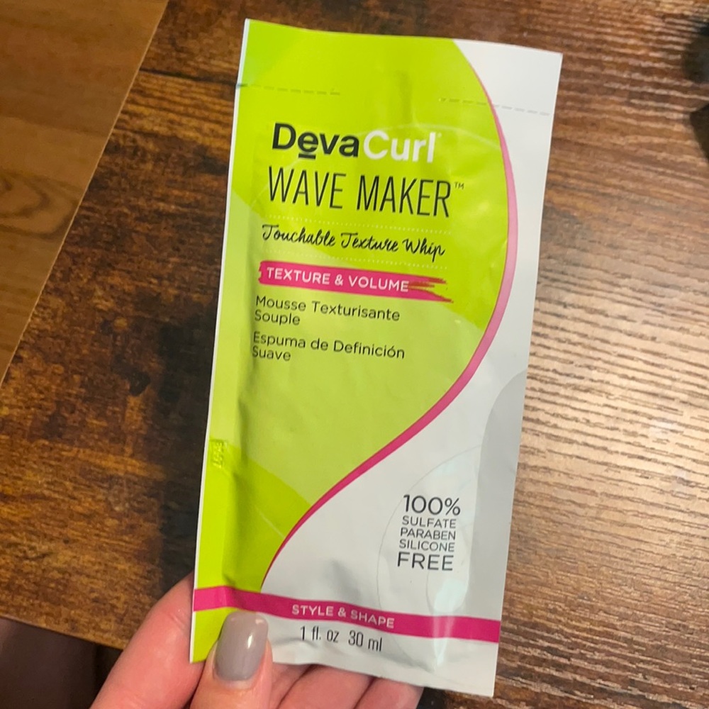 DevaCurl WaveMaker Texture and Volume texture whip
